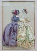 Victorian fashion print 