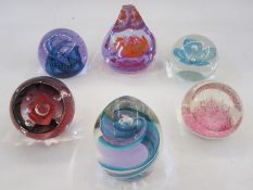 Caithness limited edition paperweight 'Sword Dance', two other Caithness paperweights 'Morning