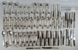 Quantity of Mappin & Webb flatware, kings pattern (loose) (1 box)