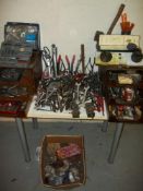A LARGE SELECTION OF TOOLS