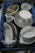 A TRAY OF KITCHENALIA (NOT INCLUDING TRAY)