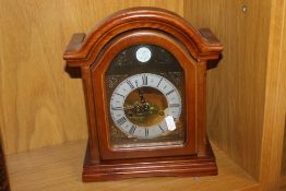 A TEMPUS FUGIT MANTEL CLOCK