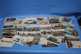 A COLLECTION OF APPROXIMATELY 75 EDWARDIAN AND LATER POSTCARDS