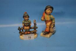 TWO GOEBEL FIGURES