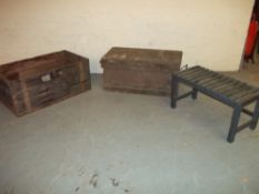 THREE ITEMS TO INCLUDE STORAGE CHESTS