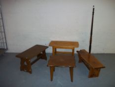 A SELECTION OF FIVE ITEMS TO INCLUDE TABLES