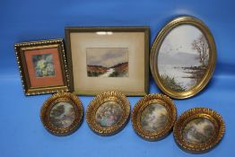 A COLLECTION OF MINIATURE PICTURES