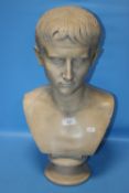 A ROMAN STYLE BUST