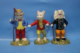 THREE ROYAL DOULTON WINNIE THE POOH FIGURES TO INCLUDE '