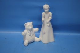 A COALPORT FIGURINE '