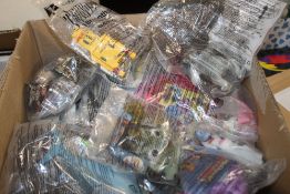 A BOX OF NEW MCDONALDS TOYS