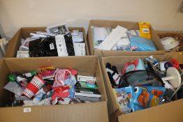 A LARGE QUANTITY OF NEW GOODS TO INCLUDE CHILDREN'S TOYS, NURSING PADS, PHONE CASES ETC.