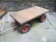 A HEAVY DUTY FOUR WHEELED TRUCK