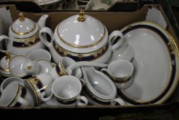 A TRAY OF THUN, KARL OVARSKI PORCELAIN, CZECH REPUBLIC