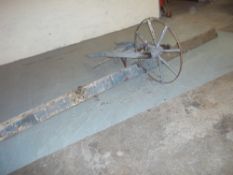 AN ANTIQUE SEEDER