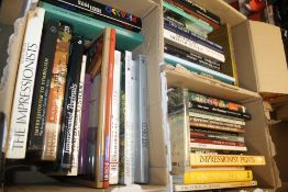 THREE BOXES OF ART REFERENCE BOOKS