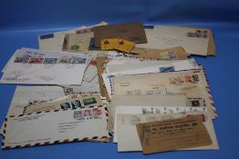 OLD STAMPS ON COVERS AND SOME STITCHED STAMP BOOKLETS