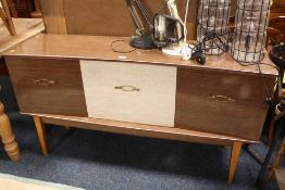 A RETRO SIDEBOARD H - 77 CM W - 145 CM