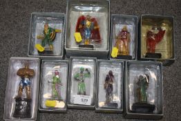 A COLLECTION OF BOXED MARVEL FIGURES (9)