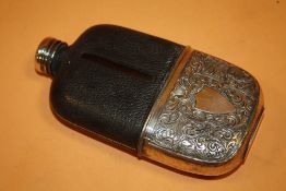 A ANTIQUE HIP FLASK