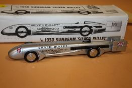 A BOXED PANDORA MODELS PAN 1 1930S SUNBEAM SILVER BULLET MODEL CAR