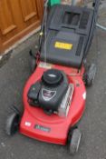 A SOVEREIGN PETROL LAWNMOWER