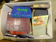 A LARGE BOX OF VINTAGE BOOKS TO INCLUDE ENID BLYTON