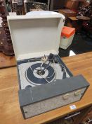 A VINTAGE BSR RECORD PLAYER