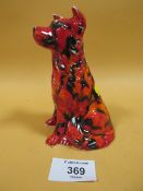 AN ANITA HARRIS FIGURE OF A COLLIE DOG