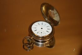 A GOLD PLATED HALF HUNTER POCKET WATCH BY MARVIN WATCH CO A/F
