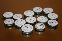 THIRTEEN MILITARY STYLE WRISTWATCH MOVEMENTS