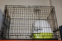 A PET CAGE PLUS CARRY BASKET
