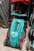 A BOSCH ROTAK 370ER ELECTRIC LAWNMOWER A/F