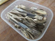 QUANTITY OF COMMUNITY PLATED FLATWARE