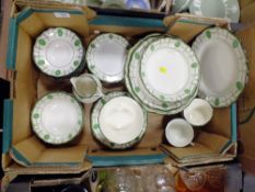 A TRAY OF ROYAL DOULTON ,COUNTESS, PATTERN CHINA