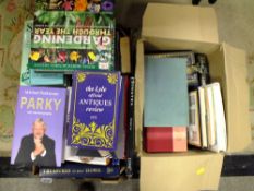 TWO BOXES OF MOSTLY MODERN BOOKS