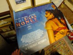 A LARGE QUANTITY FOR UNFRAMED FILM ADVERTISING POSTERS ETC.