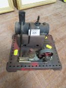 A VINTAGE MAMOD STYLE STEAM TRACTION ENGINE