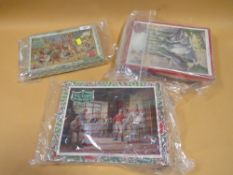 A SMALL QUANTITY OF VINTAGE JIGSAW PUZZLES (4)