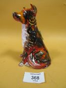 AN ANITA HARRIS FIGURE OF A COLLIE DOG