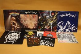 A COLLECTION OF MOTORHEAD LP RECORDS AND SINGLES TO INCLUDE ON PAROLE, BOMBER, PICTURE DISC ETC
