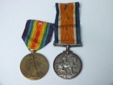 A PAIR OF WWI MEDALS - R . J DEAN R.A