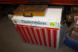 A GUTERMANN SEWING CABINET