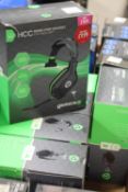 THREE BOXES OF GAMING HEADSETS