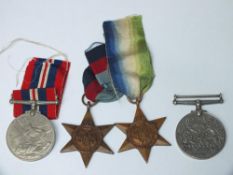 WWII ATLANTIC STAR MEDAL GROUP