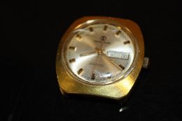 A VINTAGE FAVRE-LEUBA DUOMATIC WRISTWATCH