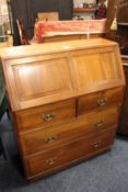 A VINTAGE MID CENTURY BUREAU H-107 CM W-89 CM
