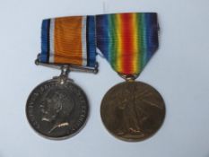 A SILVER WWI MEDAL TO H.F REYNOLDS R.W KENT R & ANOTHER