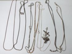 NINE SILVER CHAINS