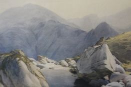 WILLIAM HEATON COOPER (1903-1995). 'A Langdale Beck'; signed in pencil lower right, coloured print